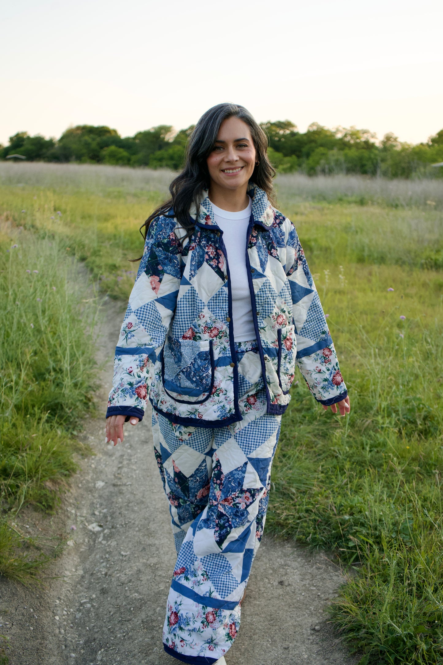 Indigo Bloom Set