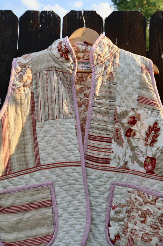The Cecily Rose Vest
