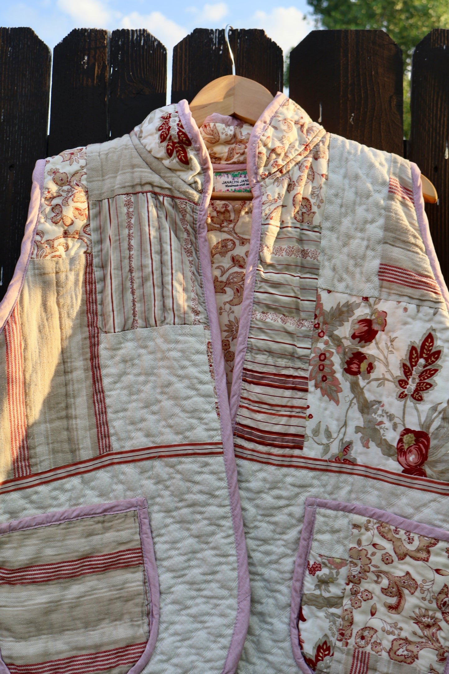 The Cecily Rose Vest