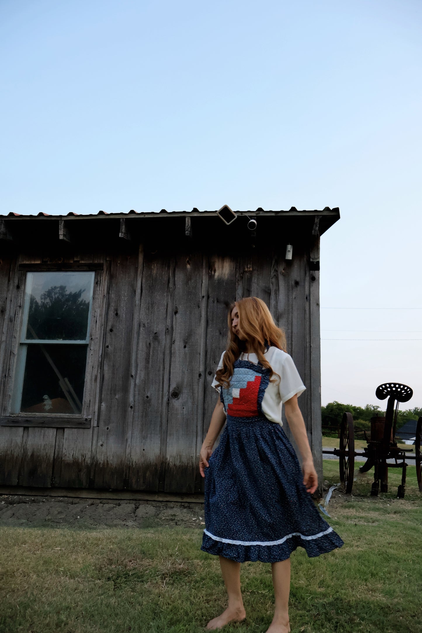 Prairie Star Patchwork Apron