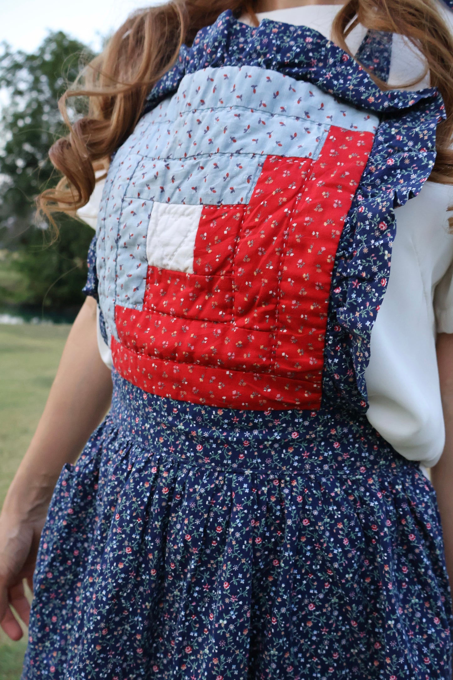 Prairie Star Patchwork Apron