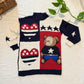 Vintage 90s Marisa Christina Classics Sweater | Teddy Bear, Hearts, Stars Knit