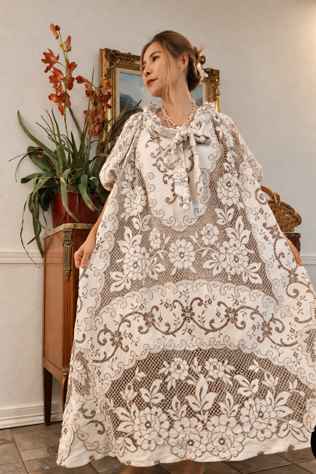 The Isolde Lace Dress