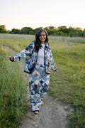 Indigo Bloom Set