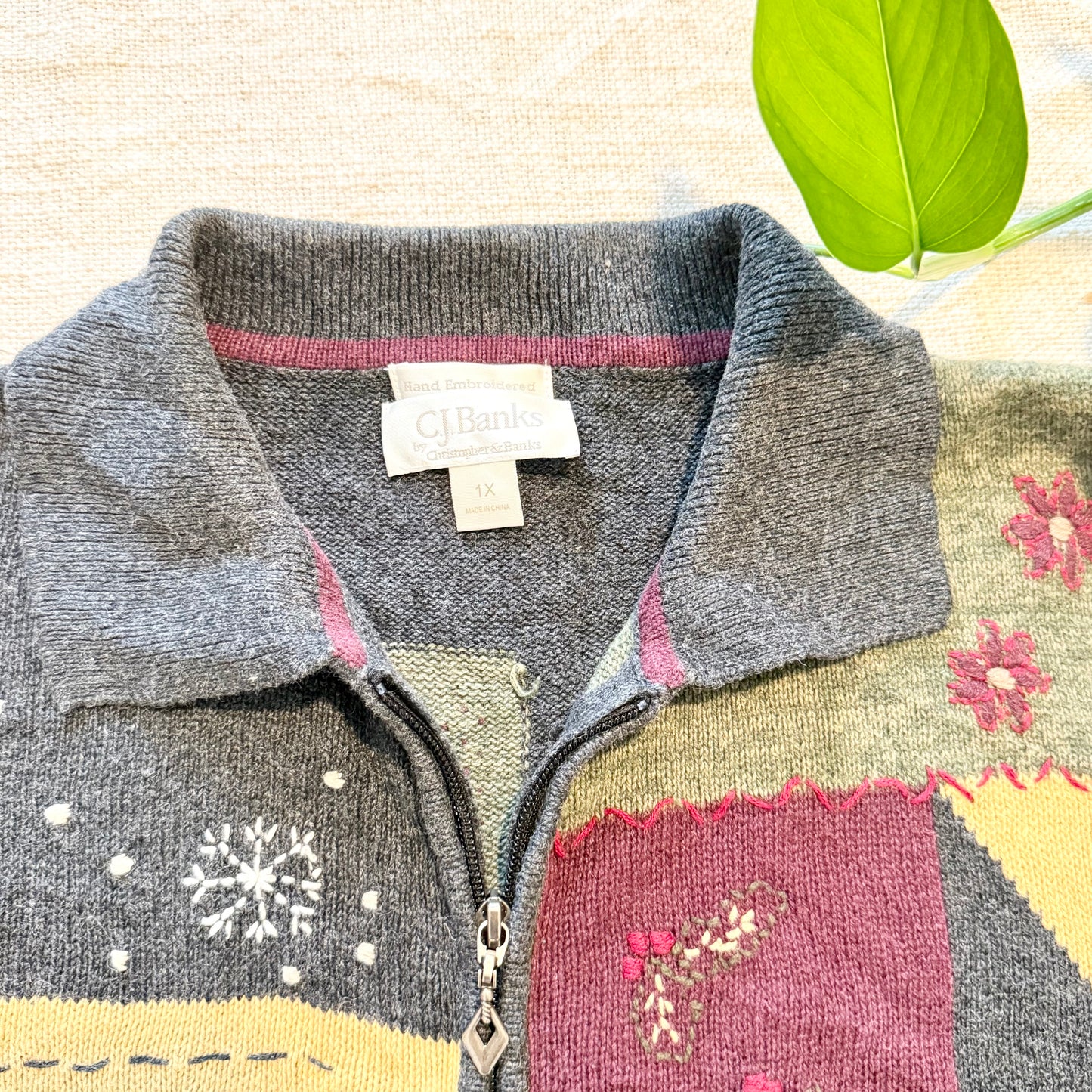 Women’s knitted Vest size 1X