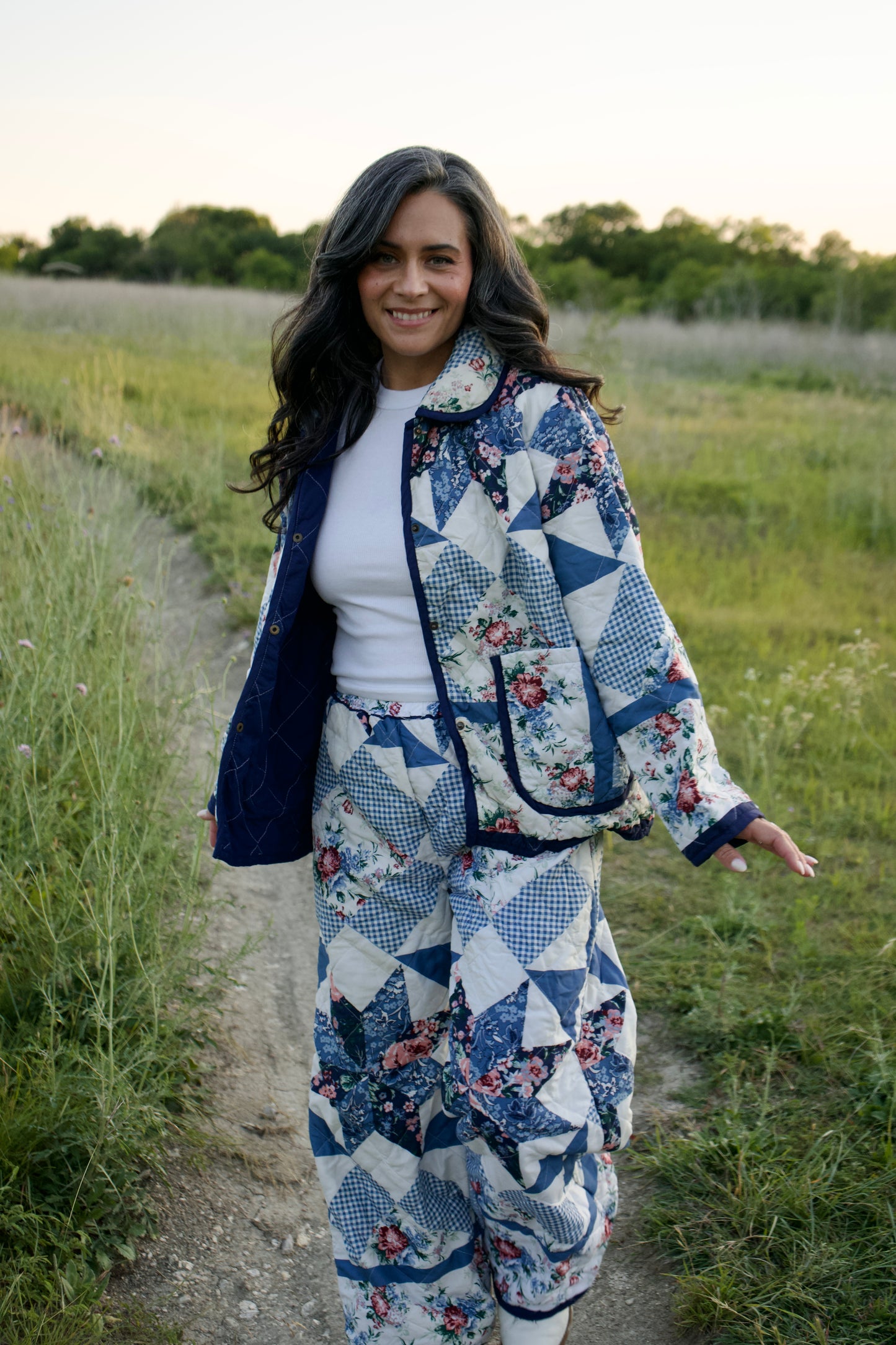 Indigo Bloom Set