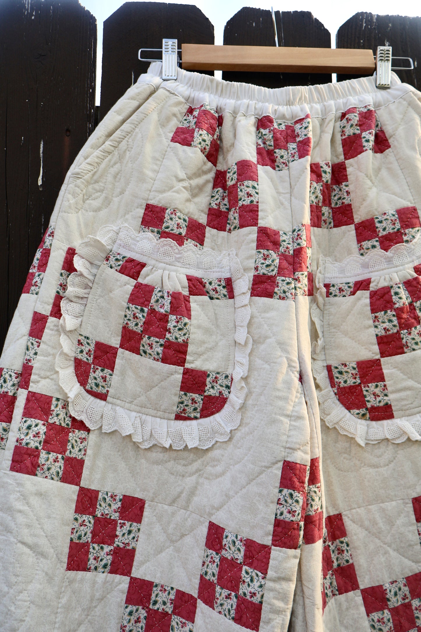 The Ruby Mae Ruffle Quilt Pants