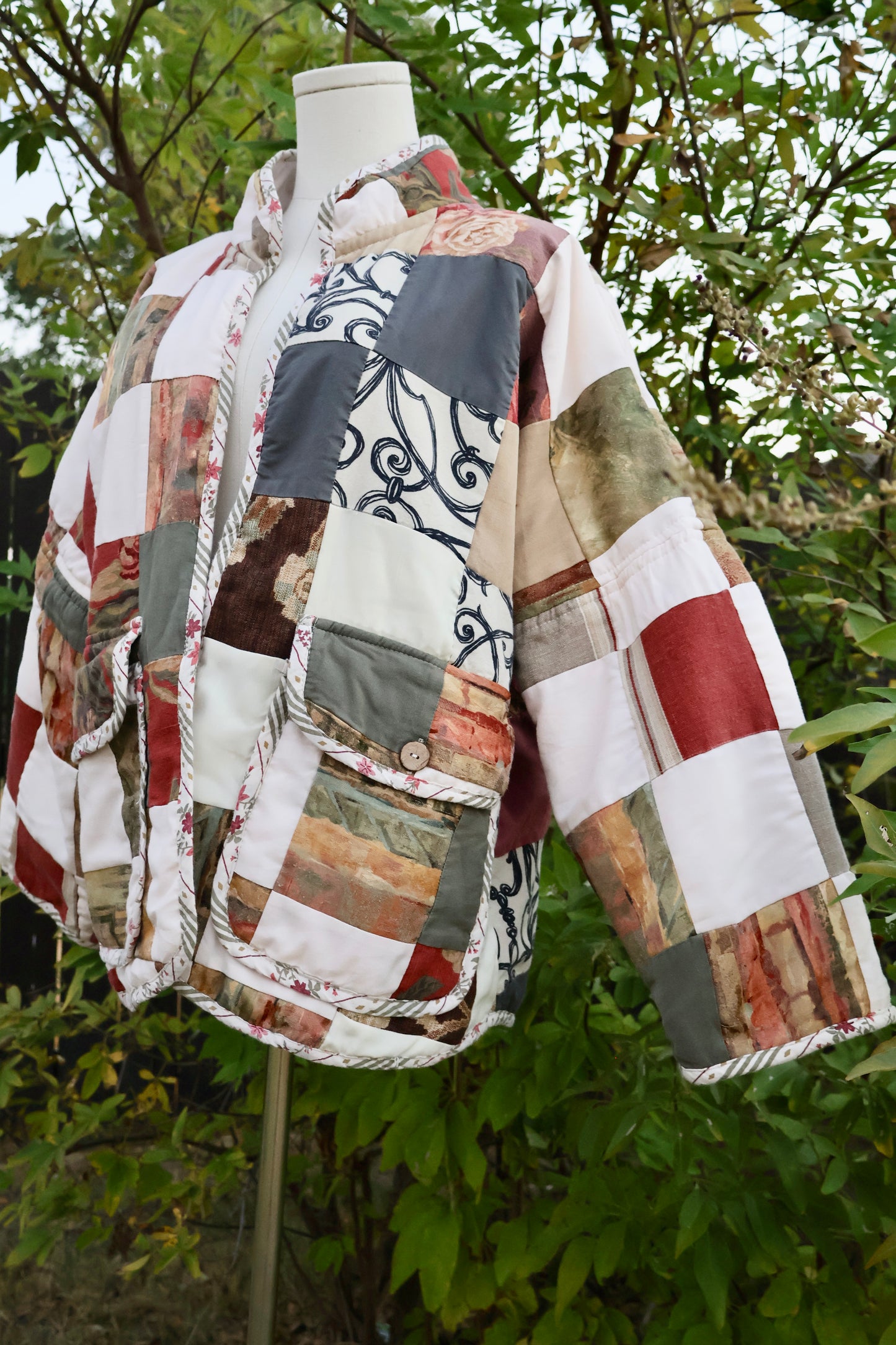 The Rosewood Patchwork Jacket