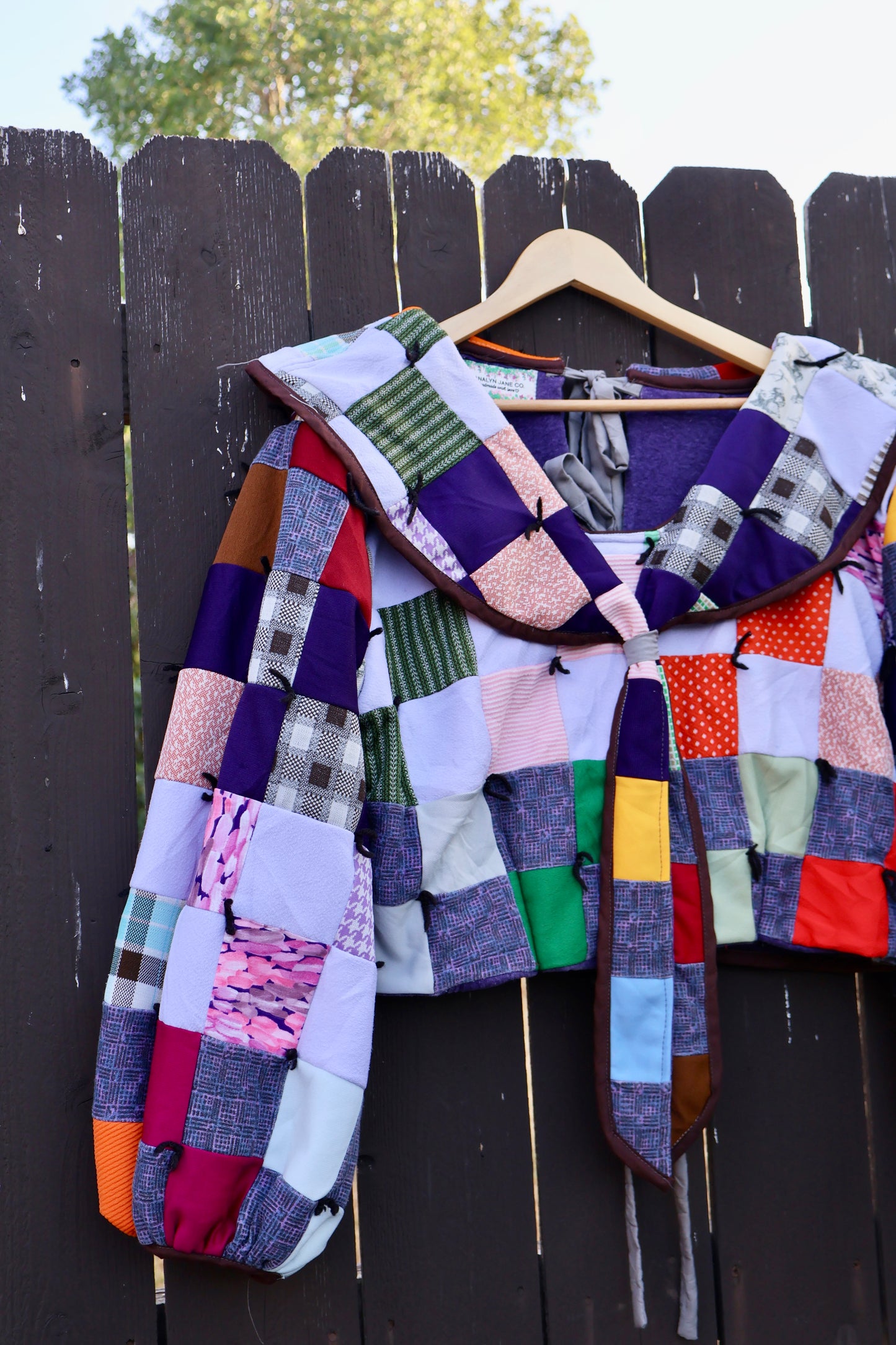 The Patchwork Parade Crop Jacket