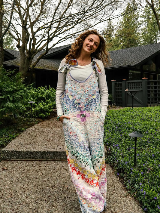Pastel Rainbow Overalls
