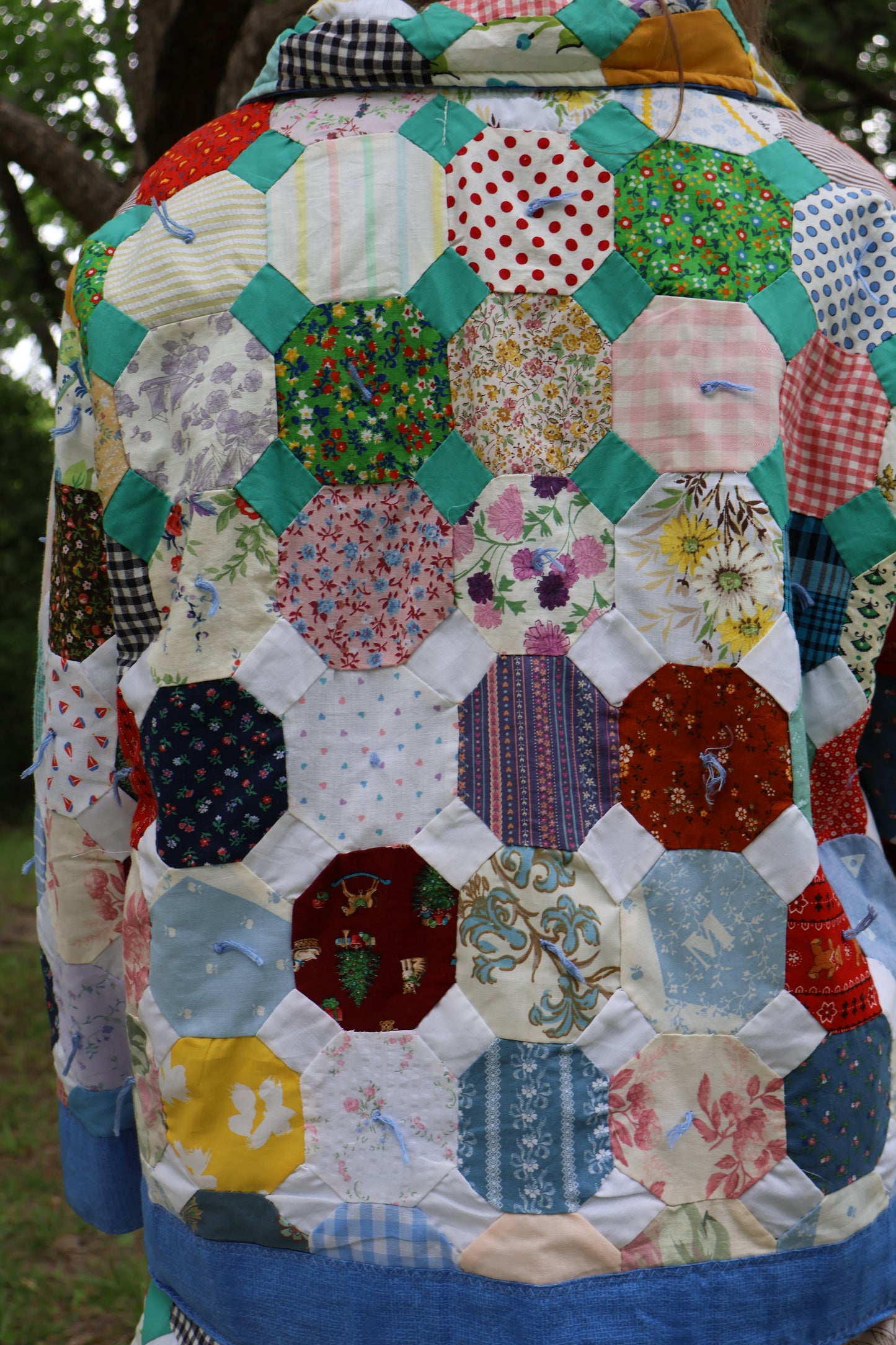 Grandmother’s Garden Quilt Set