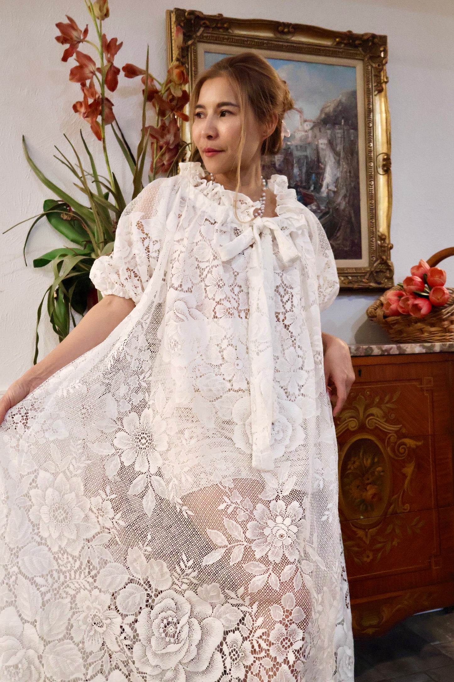 The Sidonie Lace dress
