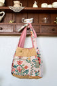 Rosy Heirloom Tie-Strap Bag