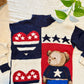 Vintage 90s Marisa Christina Classics Sweater | Teddy Bear, Hearts, Stars Knit