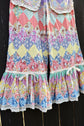 The Lottie Garden Ruffle Quilt Top Pants