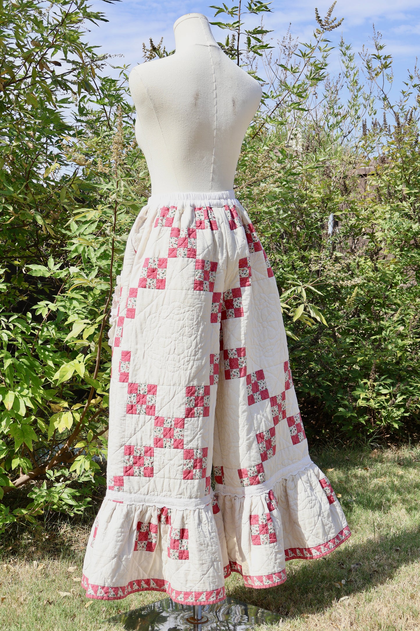 The Ruby Mae Ruffle Quilt Pants