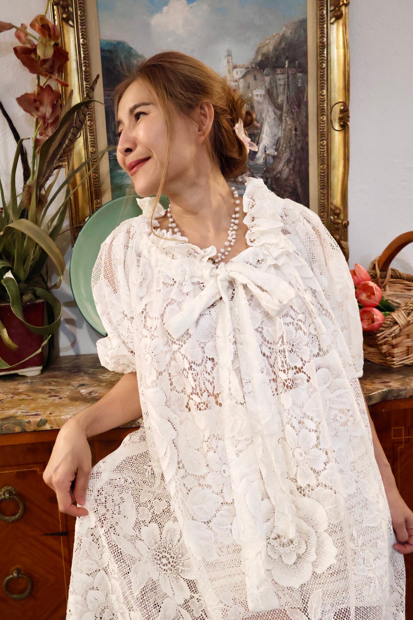 The Sidonie Lace dress
