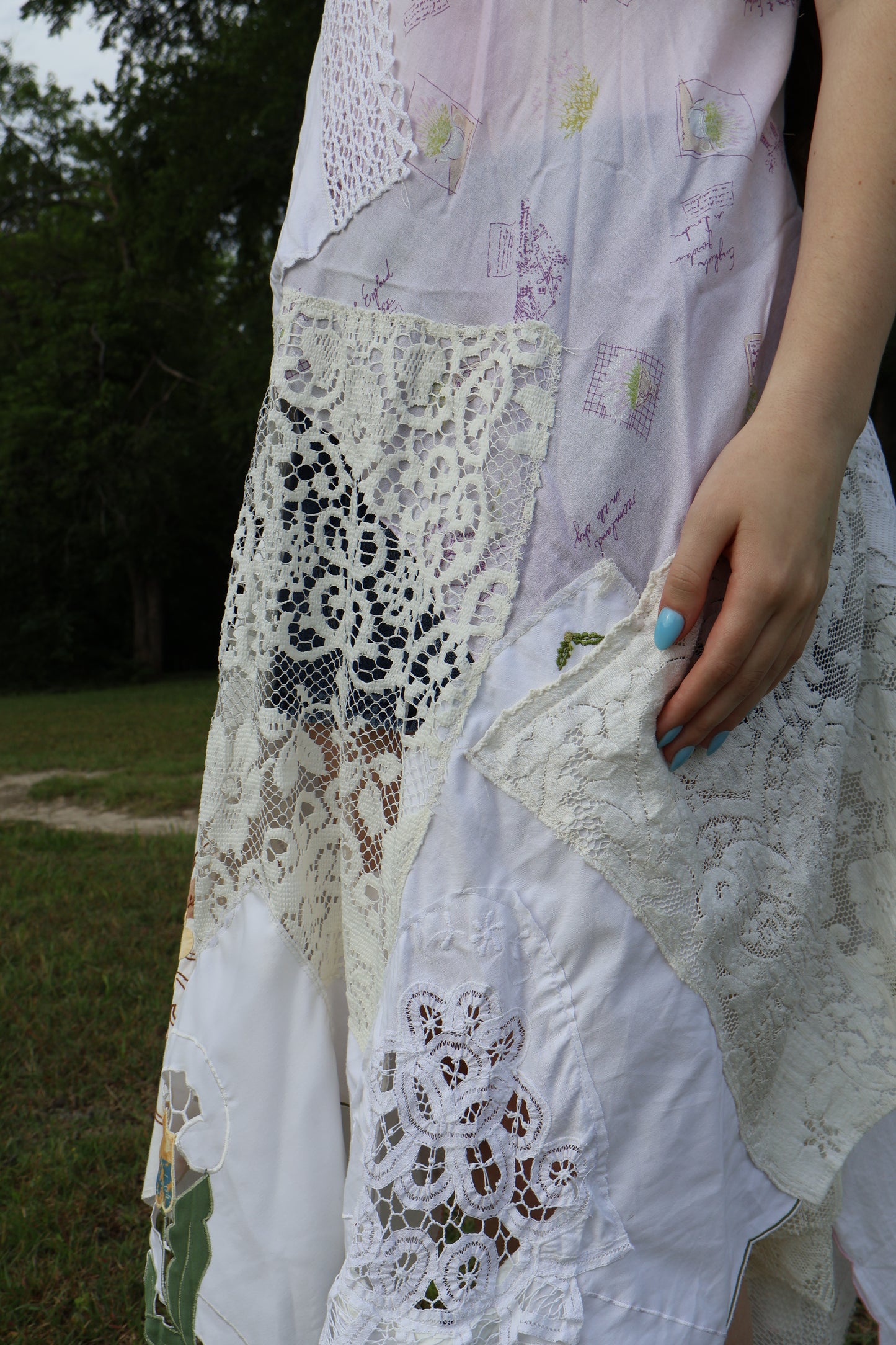 Avelina Patchwork Dress