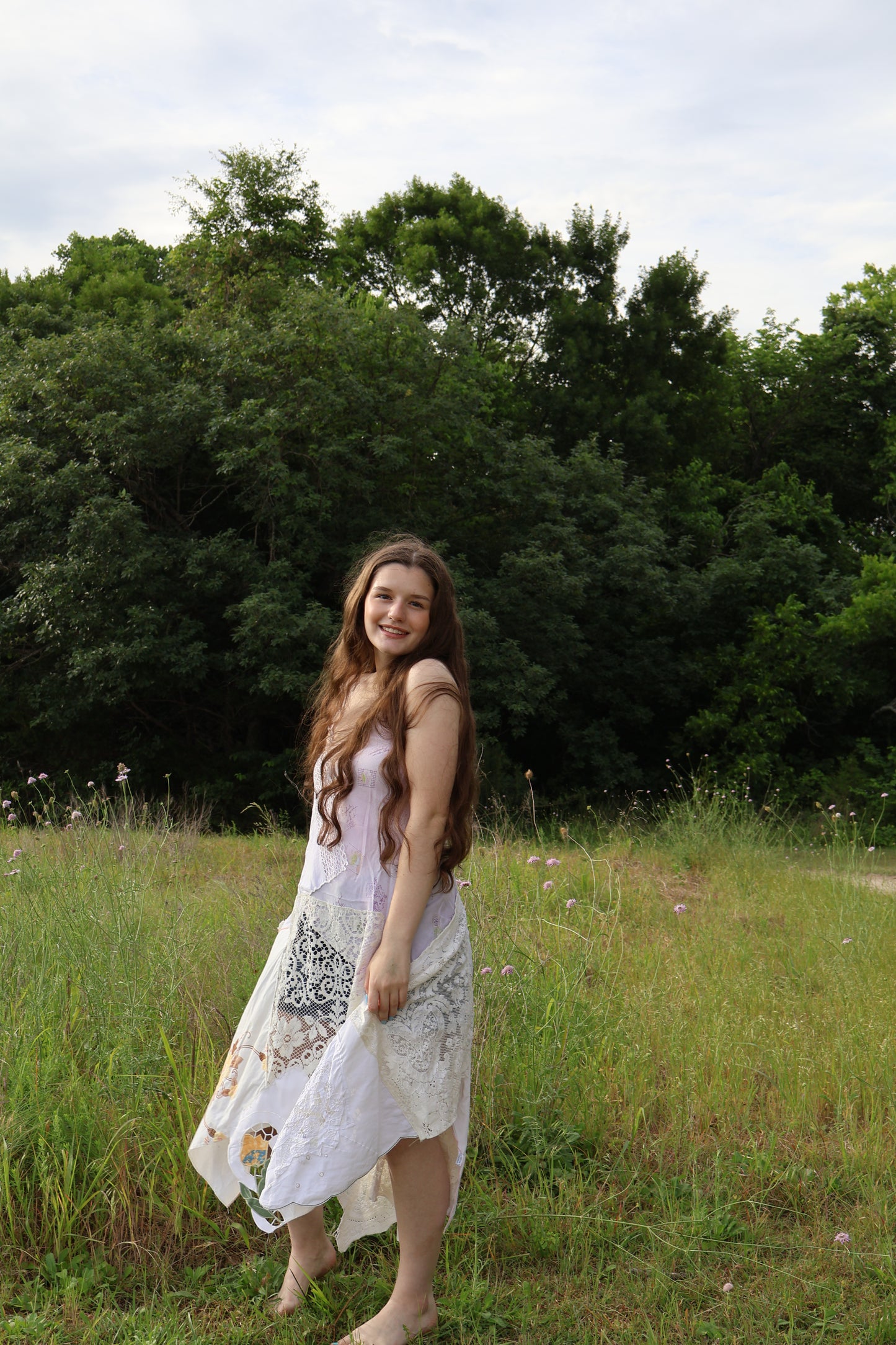 Avelina Patchwork Dress