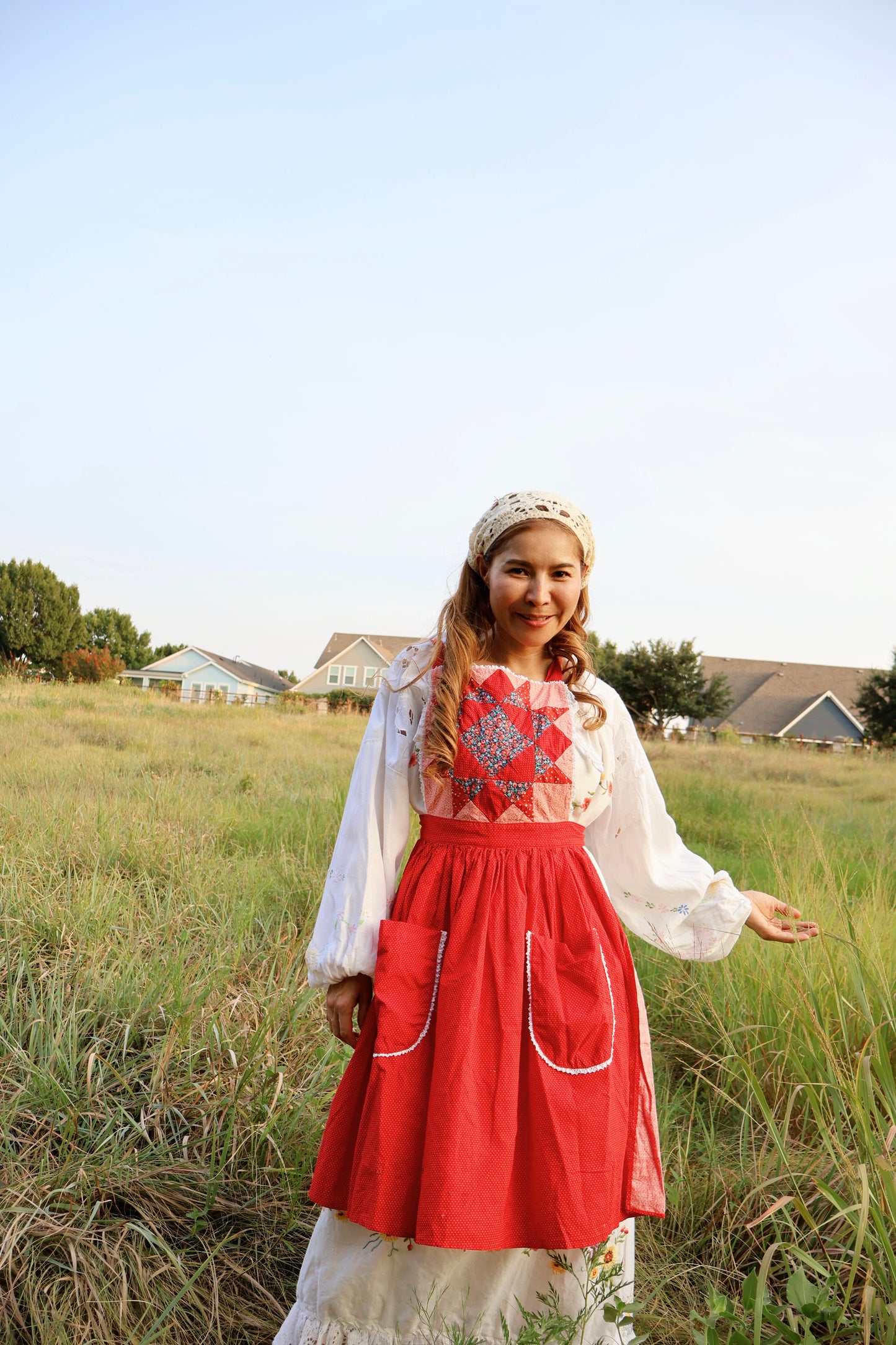 Poppy Hearth Apron