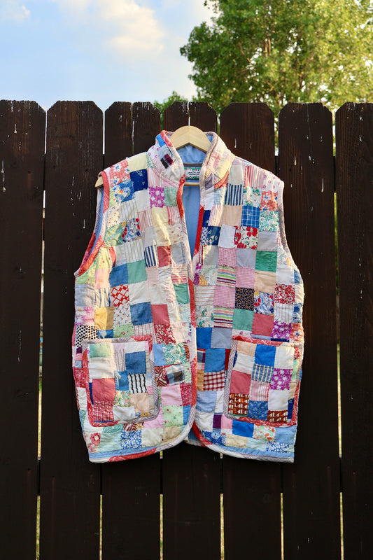 The Eulalie Patchwork Vest