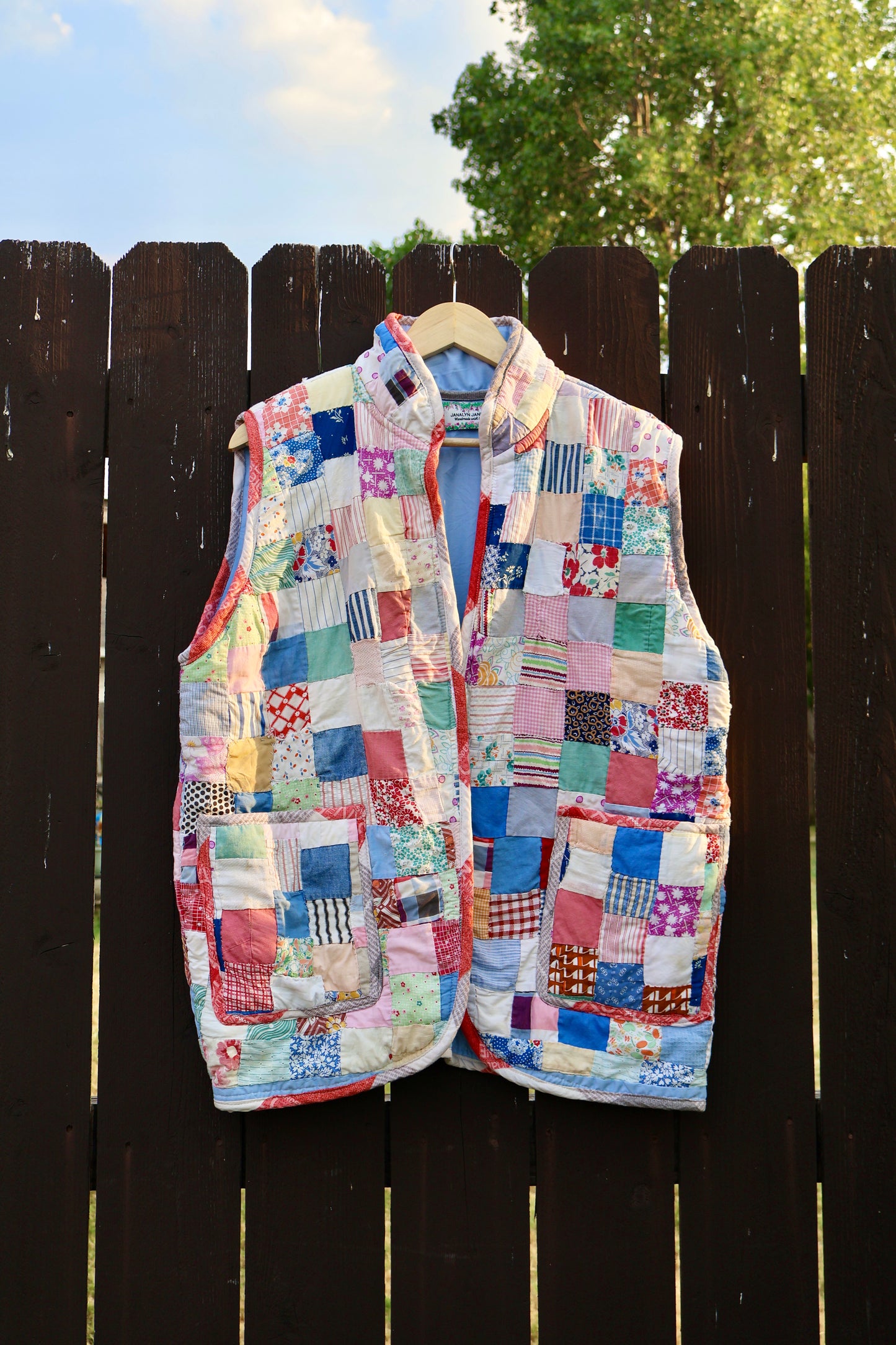 The Eulalie Patchwork Vest