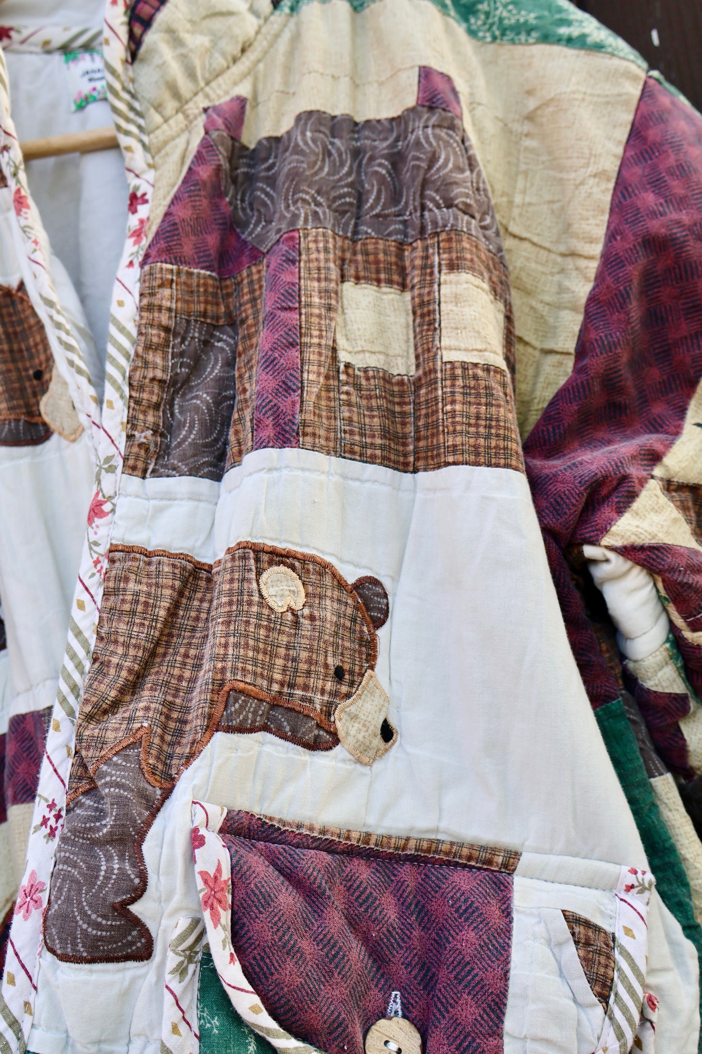 The Woodland Bear Quilt Jacket
