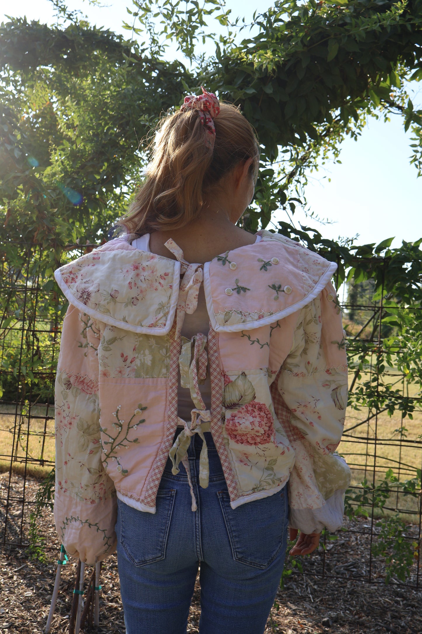The Rosette Crop Jacket