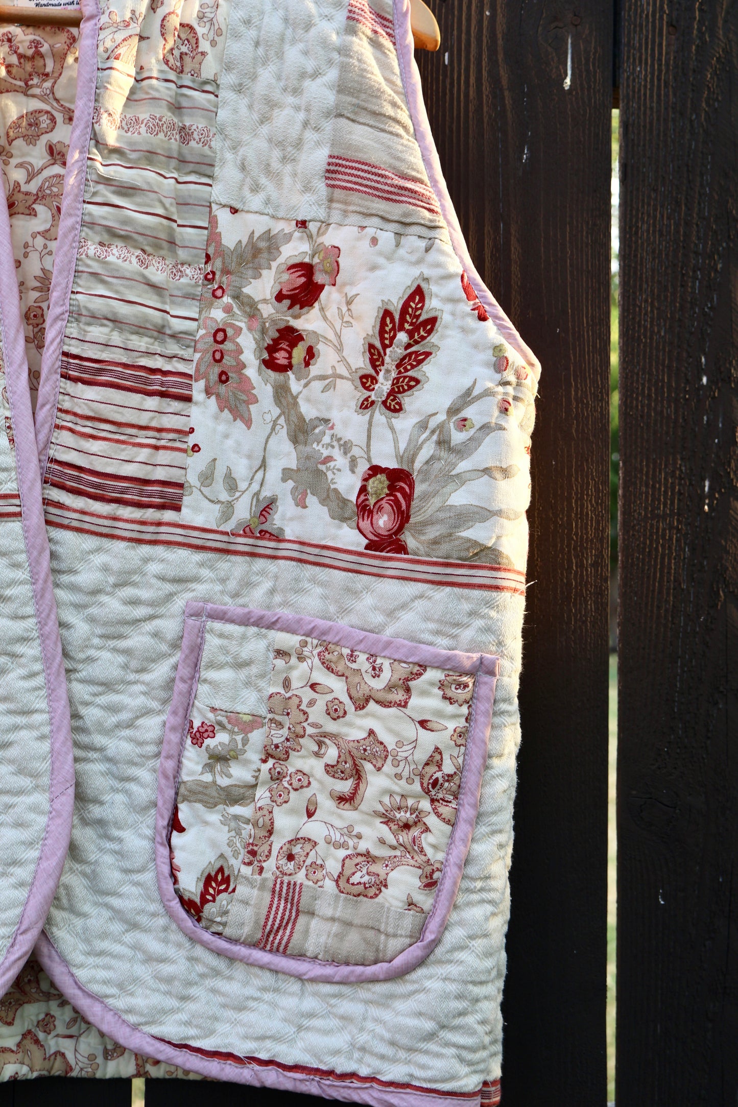The Cecily Rose Vest
